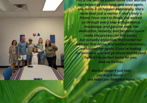 HELPING A CLIENT PURCHASE THEIR SECOND DREAM HOME